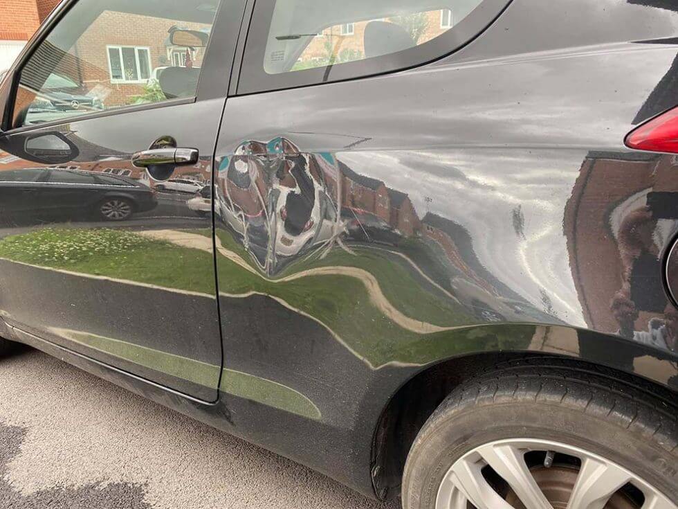 Large Dent Repairs North West Based Dent Detail PDR