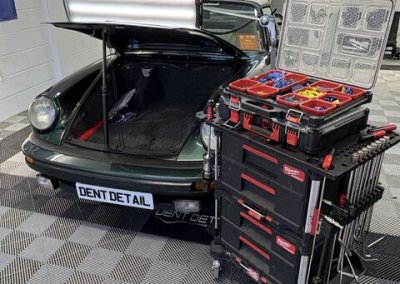 classic car dent repair at lancashire workshop